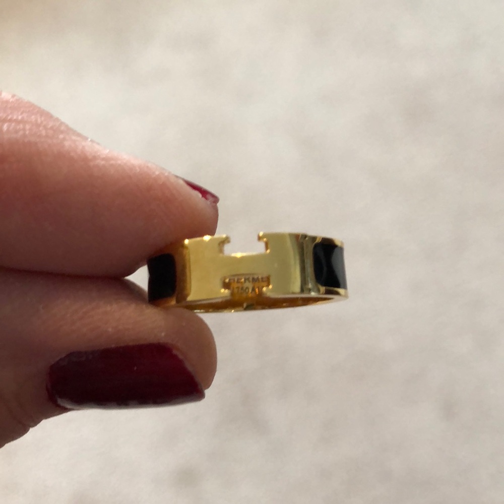 H Clic Clac black ring